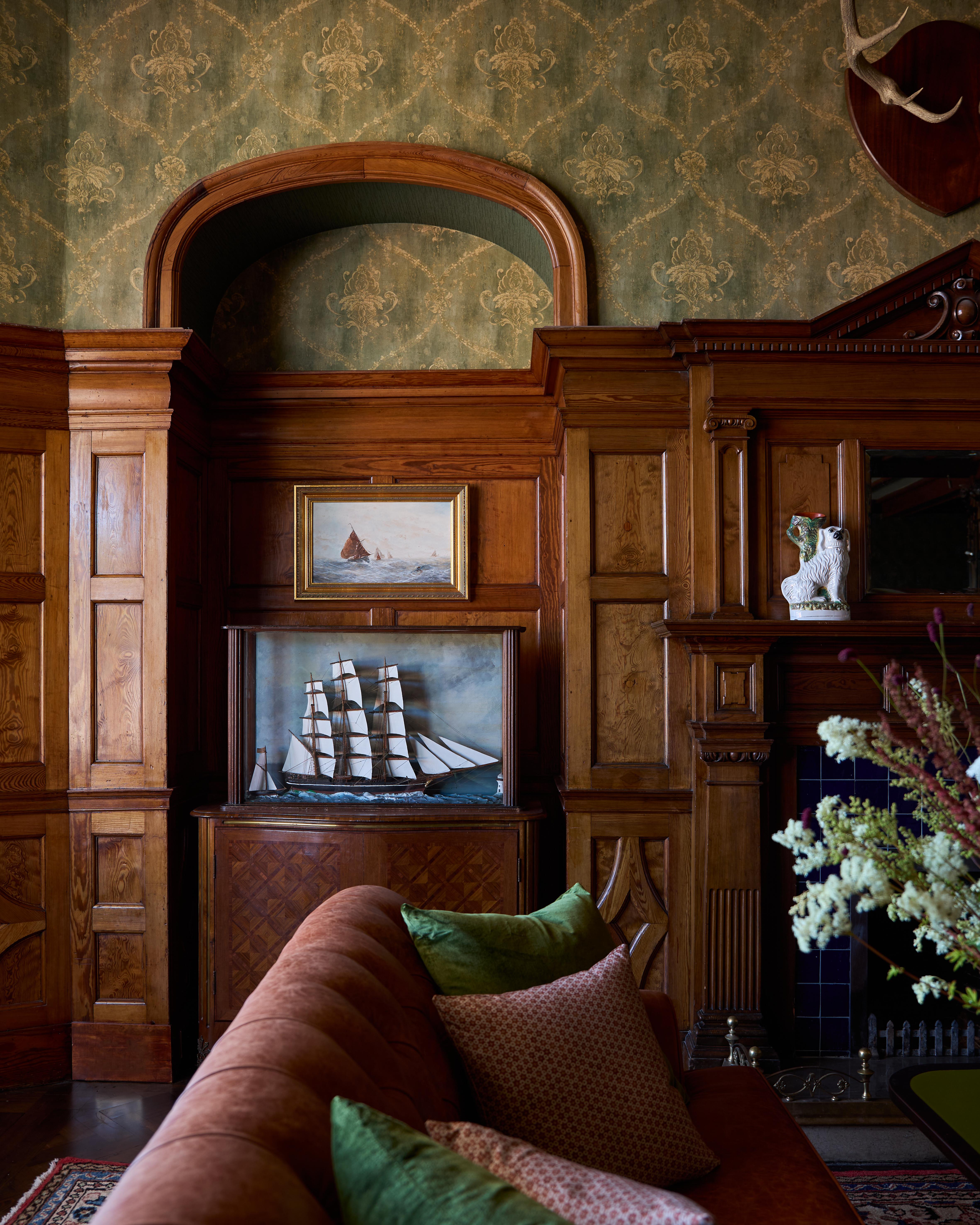 Dornoch Station Otel Dış mekan fotoğraf The library